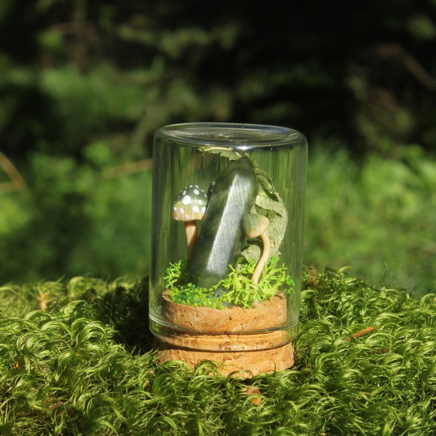 Miniature Crystal Terrariums