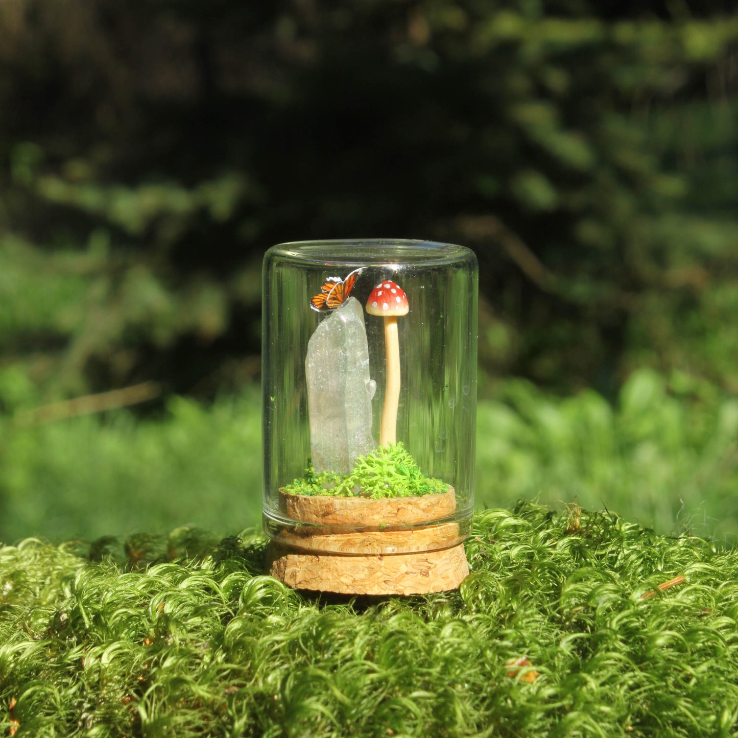 Miniature Crystal Terrariums