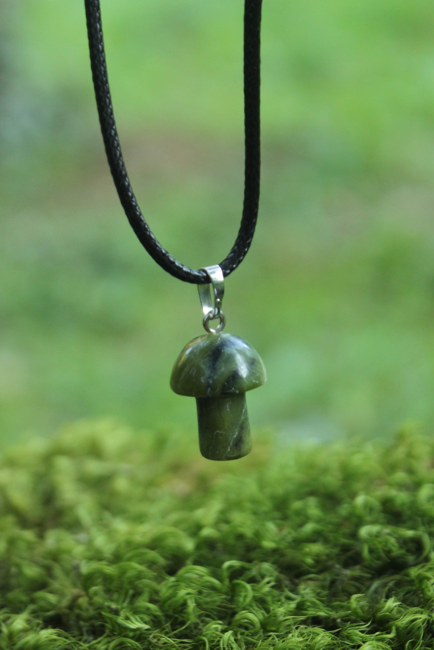 Crystal Mushroom Necklace - multiple variants