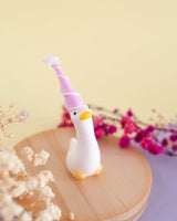 10-Year Anniversary Exclusive Goose Figurines with Party Hats