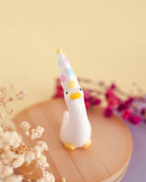10-Year Anniversary Exclusive Goose Figurines with Party Hats