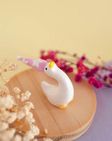 10-Year Anniversary Exclusive Goose Figurines with Party Hats