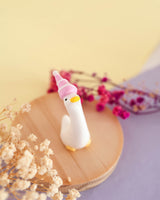 10-Year Anniversary Exclusive Goose Figurines with Party Hats