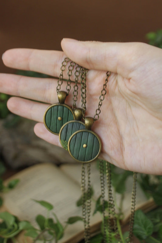 Hobbit Door Necklace