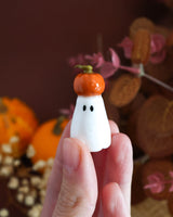 Pumpkin Ghosts – Handmade Halloween Desk Friends
