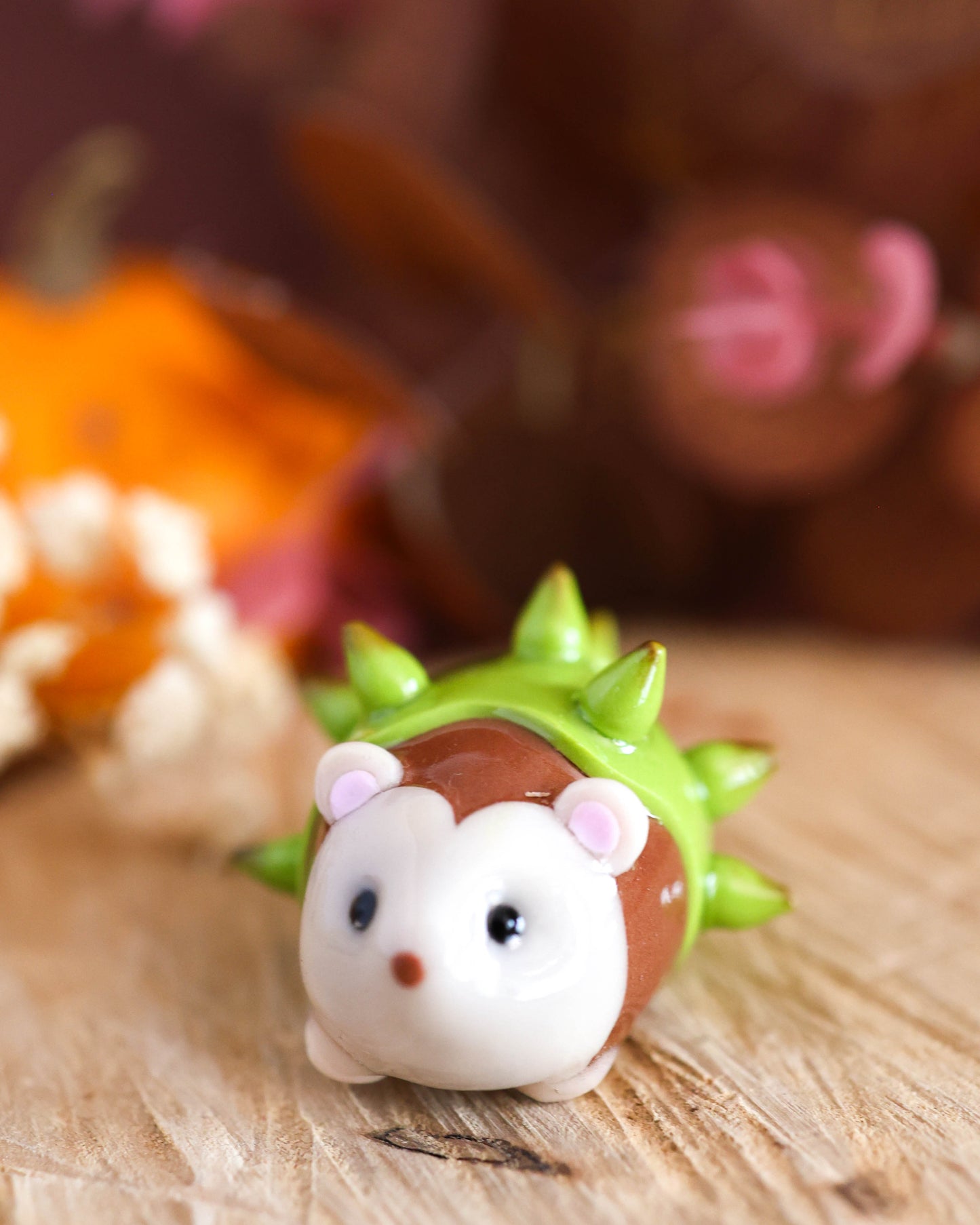 Chestnut the Hedgehog – Limited Edition Autumn Figurine