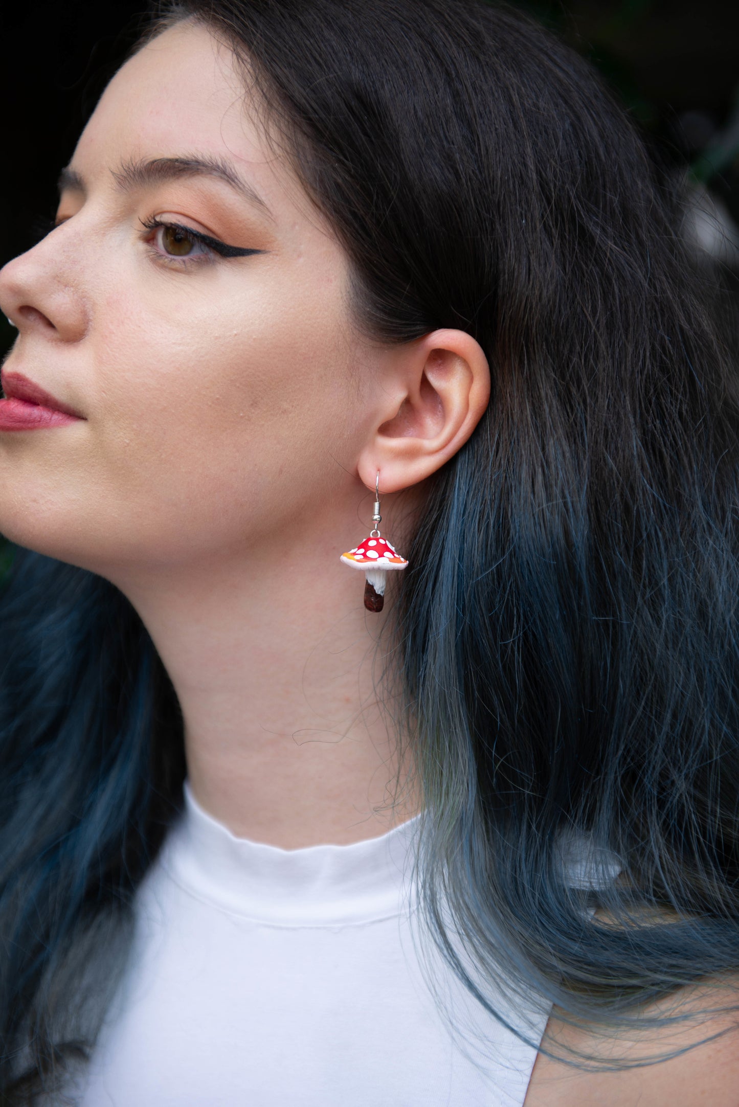 Red Jasper Mushroom Jewelry