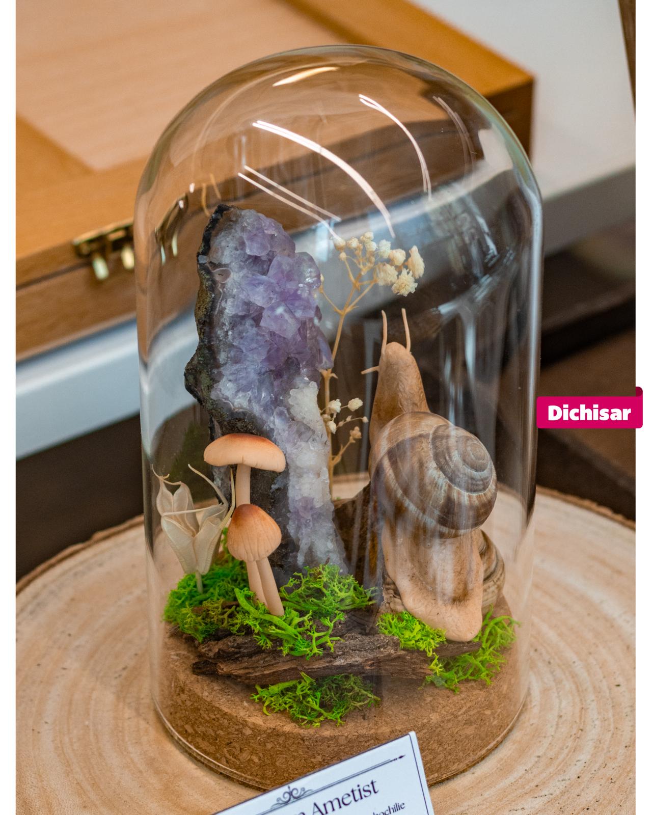 Snail Terrarium Sticker