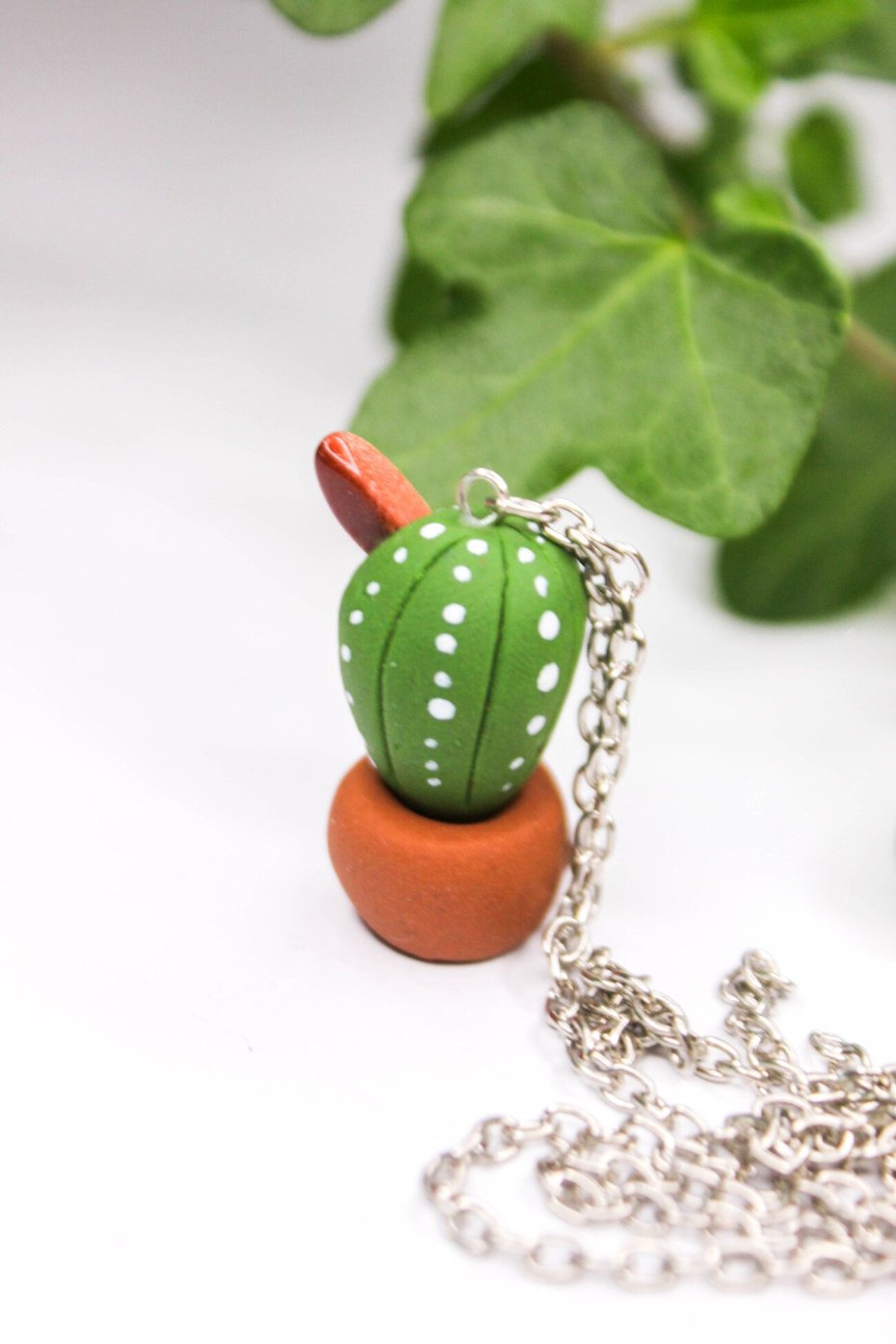 Cute Crystal Cactus Jewelry