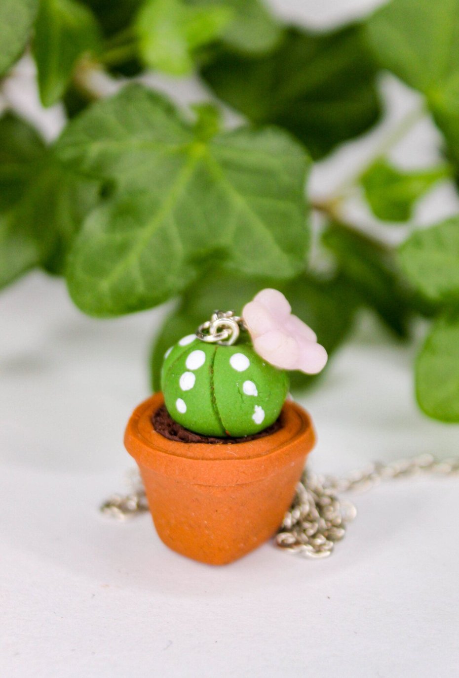 Cute Crystal Cactus Jewelry