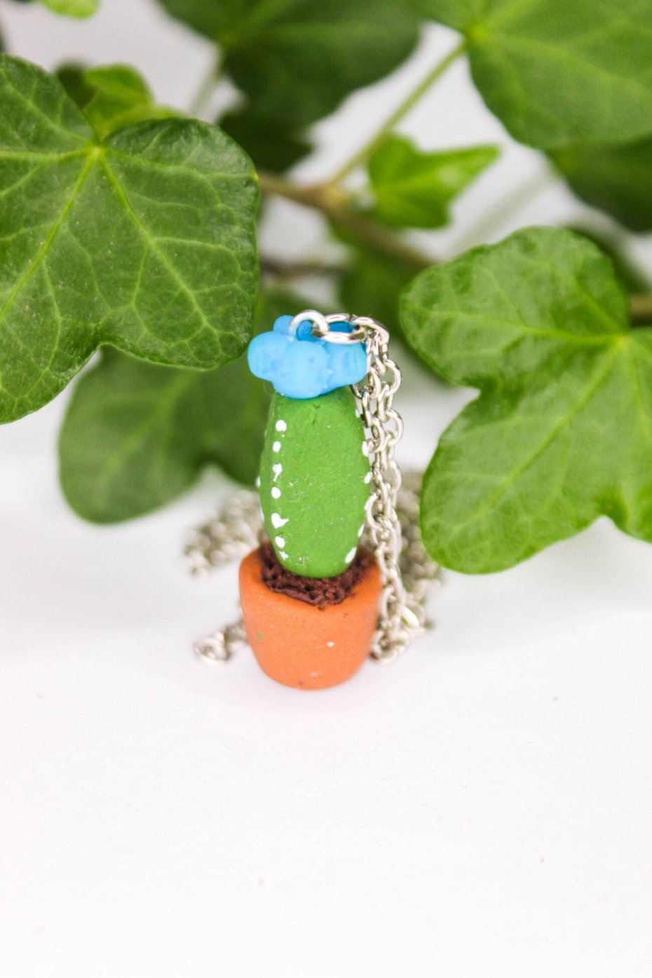 Cute Crystal Cactus Jewelry